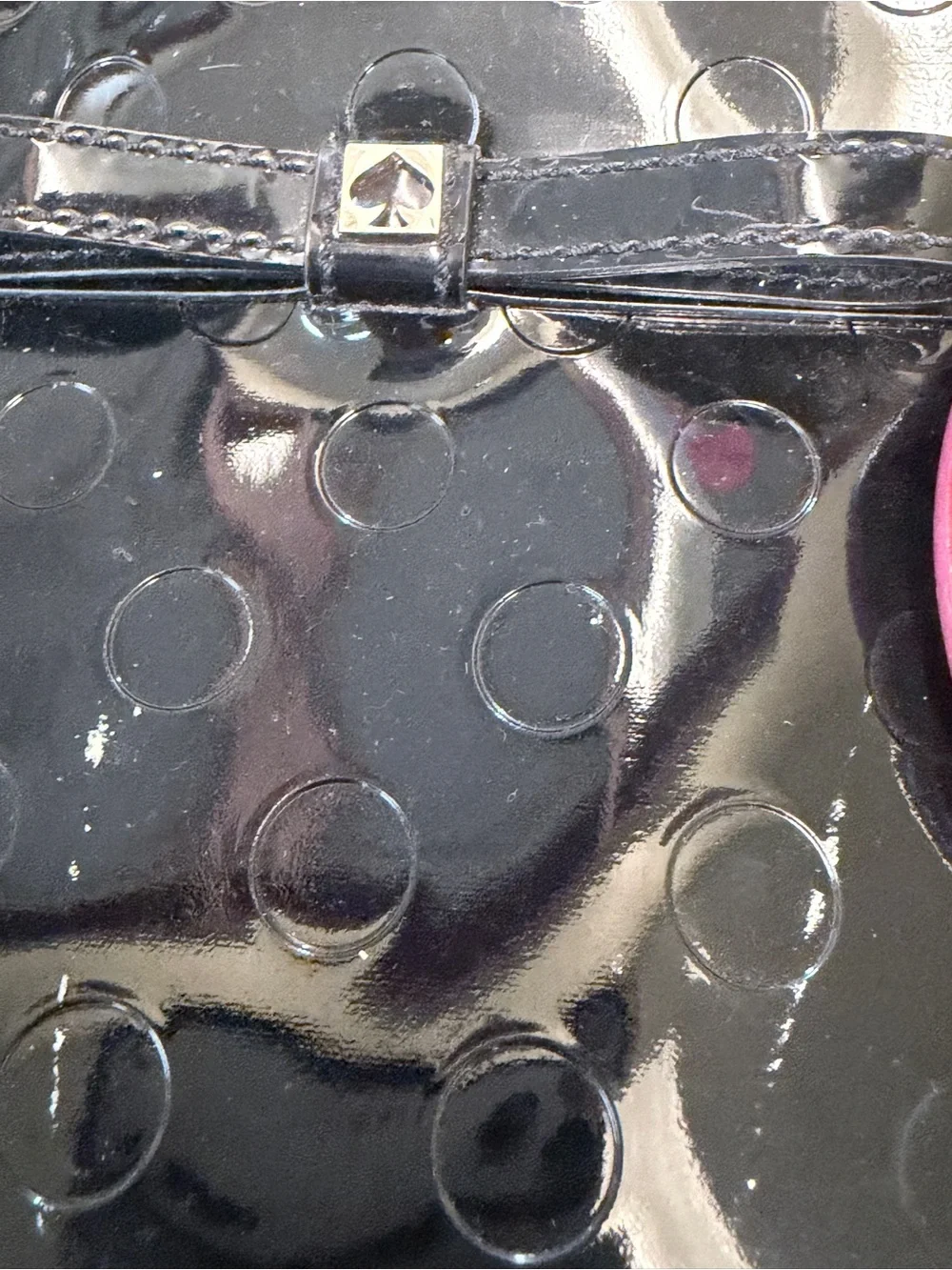 Kate Spade Black Patent Tote Bag - Elegant Everyday Carry